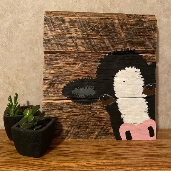 Wood Canvased Painting - Picture 2 of 5